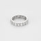 Bague 49 Alliance américaine diamants 0,95 ct en or blanc 58 Facettes LMB-294