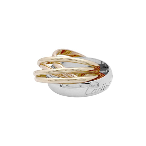 Bague 54 Bague Cartier, "Trinity", 3 tons d'or. 58 Facettes 35125