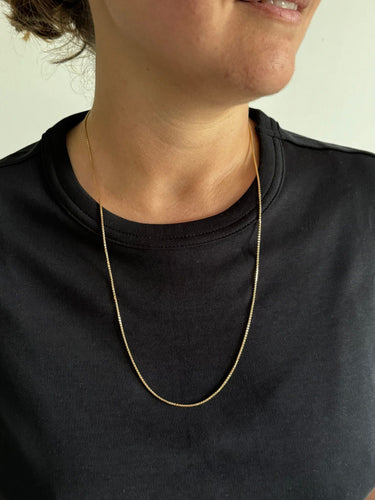 Collier Chaîne en or maille vénitienne 58 Facettes