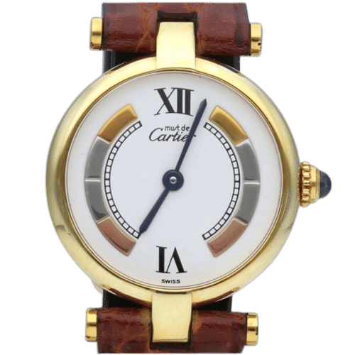 Montre Cartier Montre Trinity  Must De Cartier Vermeil 58 Facettes MT41247
