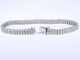Bracelet Bracelet tennis en or blanc avec 2 rangées de diamants 58 Facettes 2020