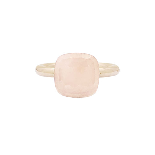 Bague 49 Bague Pomellato, "Nudo Classic", or rose et quartz rose. 58 Facettes 35131