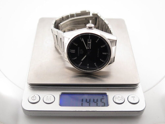 montre TAG HEUER carrera day date wbn2010 en acier 41mm automatique 58 Facettes 265701