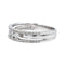 Bague 56 Bague Or blanc Diamant 58 Facettes 3904624CN