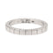 Bague 62 Cartier Bague Alliance Lanières Or blanc 58 Facettes 4061190CN