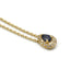 Collier Collier or jaune saphir diamants 58 Facettes 240277R