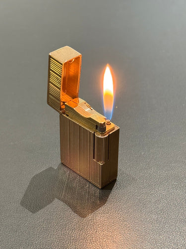 Briquet Vintage Or jaune - Collab Cartier & Dupont 58 Facettes 1.0000476/1