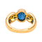 Bague 53 Bague Or jaune Saphir, Diamant 58 Facettes 4745022CN
