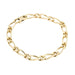 Bracelet Bracelet alterné en or jaune massif 58 Facettes E363438