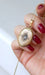 Pendentif Médaillon ouvrant navette diamant taille rose 58 Facettes