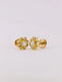 Boucles d'oreilles Boucles d'oreilles fleur or jaune diamants 58 Facettes J539