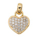 Pendentif Pendentif Or jaune Diamant 58 Facettes 3296209CN