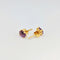 Boucles d'oreilles Boucles d'oreilles en or jaune et améthystes 58 Facettes 32394