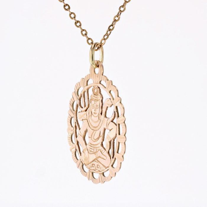 Pendentif Shiva or rose