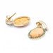 Boucles d'oreilles TSAVORIT Boucles d'oreilles Or et Corail naturel 58 Facettes D361989SO