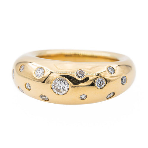 Bague 53 Bague Jonc Or jaune Diamant 58 Facettes 2232390CN