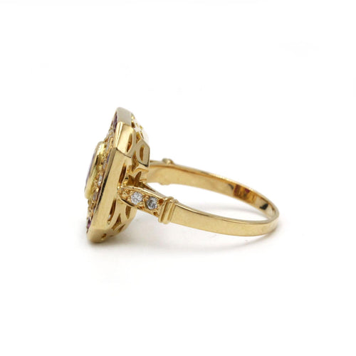 Bague 51 Bague - Or, Rubis & Diamants 58 Facettes 250121R