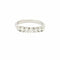 Bague Bague Rivière en or blanc 0,68 ct 58 Facettes