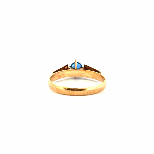 Bague 56 Solitaire Or jaune 18k & Lolite 58 Facettes 41-GS33695-1