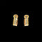 Boucles d'oreilles Cartier 2 C Trinity Gold Clip-on Earrings 58 Facettes