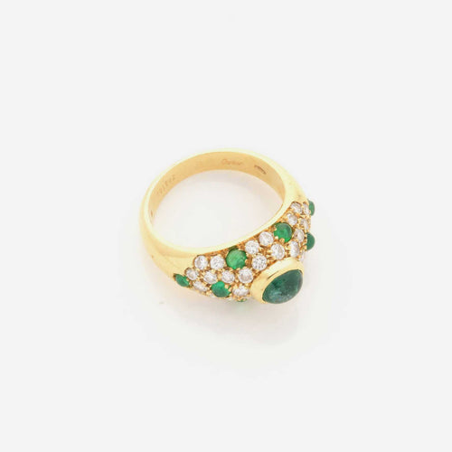 Bague 52 CARTIER - Bague Émeraude Corinthe 58 Facettes 22773