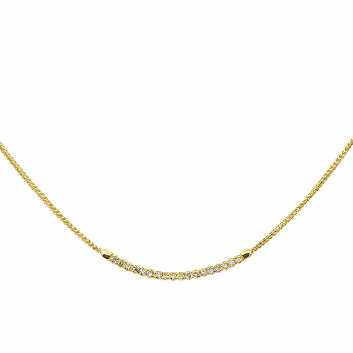 Collier Collier Or jaune Diamant 58 Facettes 3552757CN