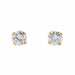 Boucles d'oreilles Boucles d'oreilles Puces Or blanc Diamant 58 Facettes 3148550CN