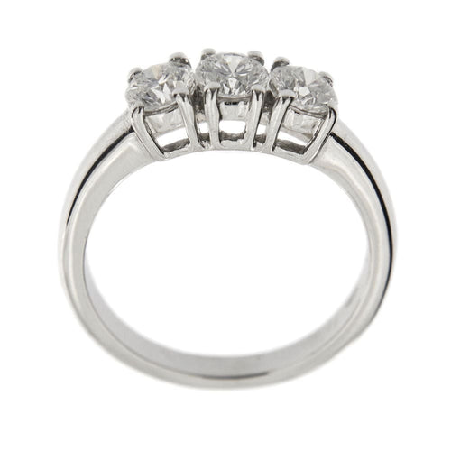 Bague Bague trilogie avec diamants 58 Facettes 25737