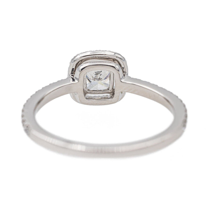 Bague 52 Messika Bague Solitaire M-love coussin Or blanc Diamant 58 Facettes 3298647CN