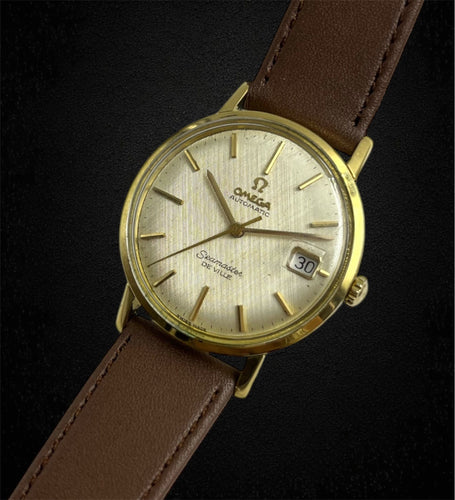 Montre Omega Seamaster De Ville Automatique 18K 58 Facettes