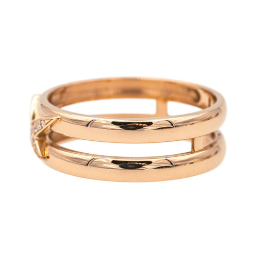 Bague 55.5 Mauboussin Bague Etoilement Divine Or rose Diamant 58 Facettes 4098663RV