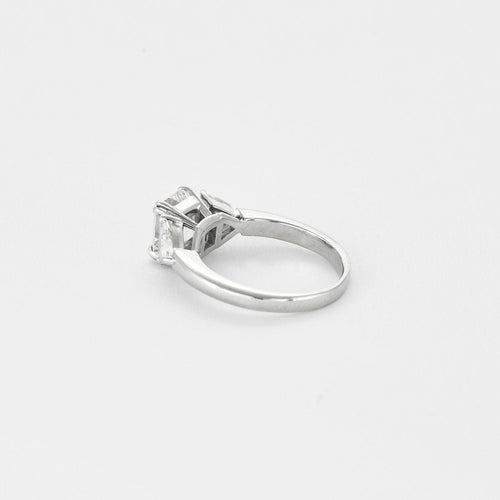 Bague 52 Bague Or blanc Diamants 58 Facettes