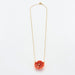 Collier Collier Fleur Corail Diamant 58 Facettes