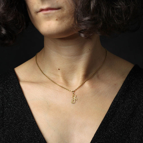 Pendentif Pendentif en or J 58 Facettes CVP179