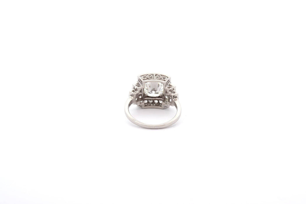 Bague Bague art déco diamant H/VVS2 de 1,85cts 58 Facettes 26359-26475