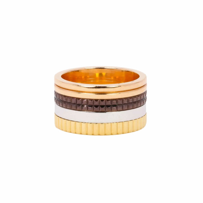 Bague 54 BOUCHERON - Bague Quatre Classique Large 3 ors 58 Facettes 1069.2