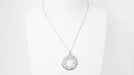 Collier Collier pendentif étoile de David en or blanc et diamants 58 Facettes 27387