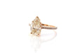 Bague 56 Bague diamant poire 3,03cts K/SI2 en or 58 Facettes 26097