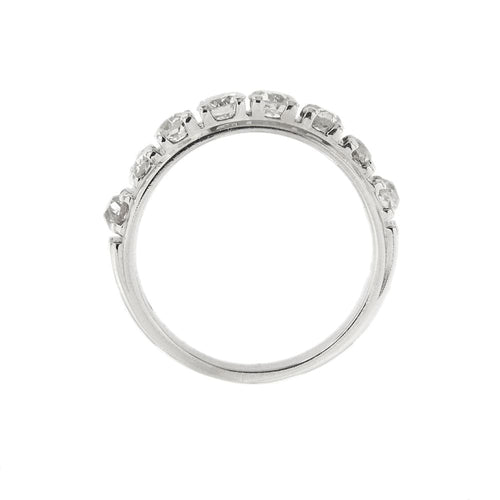 Bague 55 Bague Rivière avec diamants de 1,14 ct 58 Facettes 25585