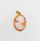 Pendentif Pendentif vintage or 18k camée coquille 58 Facettes A05882