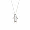 Collier Collier fantôme en or blanc et diamants 58 Facettes G13708