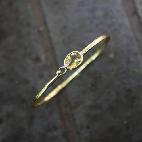 Bracelet Georg Jensen - Bracelet en or jaune et citrine Savannah 58 Facettes A20036