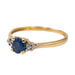 Ring 52 Ring Yellow gold Sapphire 58 Facettes 2826014CN