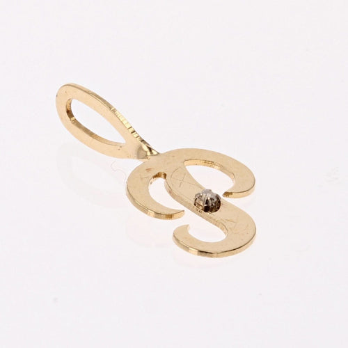 Pendentif Pendentif lettre P diamant 58 Facettes CVP146