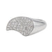 Bague 52 Bague Or blanc Diamant 58 Facettes 3046730CN