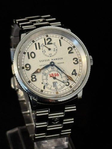 Montre Montre chronomètre de marine Ulysse Nardin – Réf. 263-22 – Automatique – Bracelet Ulysse Nardin 58 Facettes