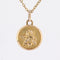 Pendentif Médaille angelot or rose 58 Facettes CVP116
