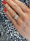 Bague 56 Bague platine art-déco diamants 58 Facettes 089681