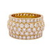 Bague 54 Bague Cartier "Nigeria" or, diamants. 58 Facettes 33987