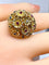 Bague 53 Bague - Bague multifleurs en or jaune et saphirs, rubis, diamants 58 Facettes AB671
